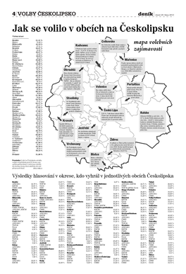 Jak Se Volilo V Obcích Na Českolipsku