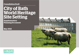 City of Bath World Heritage Site Setting Supplementary Planning Document