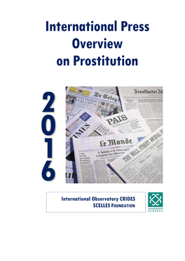International Press Overview on Prostitution 2016