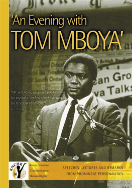 Evening with Tom Mboya Final2