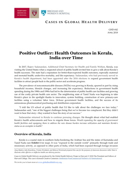 GHD-042 Kerala As a Positive Outlier 2018 09 05