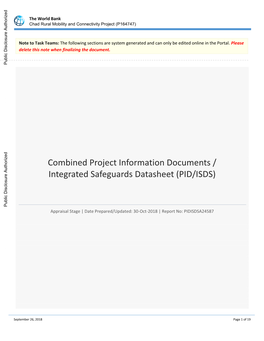 World Bank Document