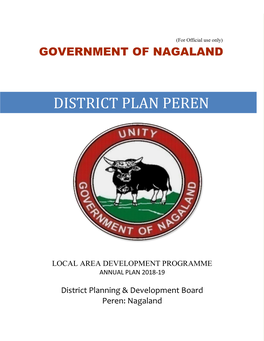 District Plan Peren