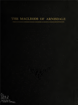 The Macleods of Arnisdale