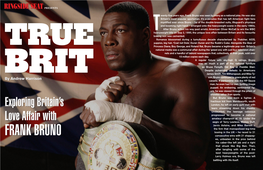 T Wenty-Five Years Ago, Frank Bruno Was Seen by Many As a National