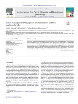 Gaspard-Luquet-Spectrochim Acta-2019.Pdf