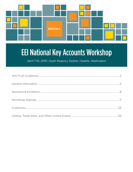 EEI National Key Accounts Workshop
