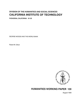 California Institute of Technology