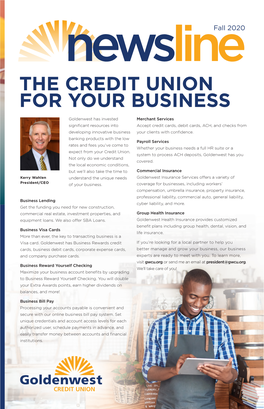 The Credit Union for Your Business