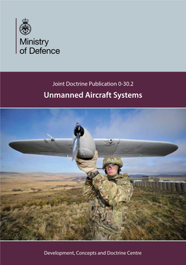 JDP 0-30.2, Unmanned Aircraft Systems (Change 1)