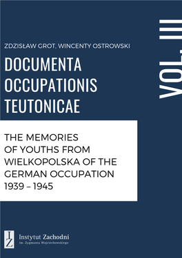 Documenta Occupationis Teutonicae