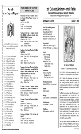 Sunday Bulletin 01 Jan 06 2008