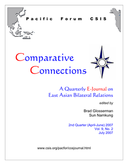 Comparative Connections, Volume 9, Number 2