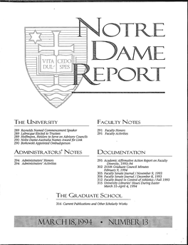 Faculty Senate Journal