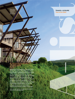 Travel + Leisure, September 2015