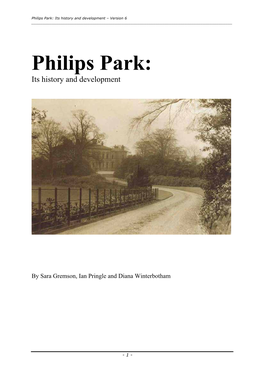 History of Philips Park
