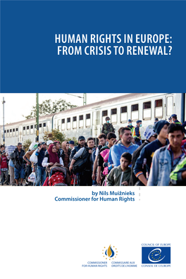 Human Rights in Europe: from Crisis to Renewal?