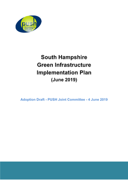 Green Infrastructure Implementation Plan Appendix 1