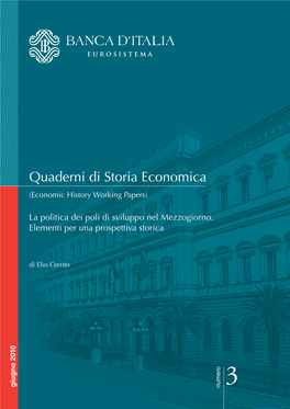 Quaderni Di Storia Economica (Economic History Working Papers)