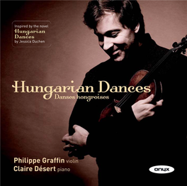 Hungarian Dances by Jessica Duchen P NEW ONYX4039 Cd Hung Dances-A-BL2.Qxd1/10/0813:28Page2 Recording Toher