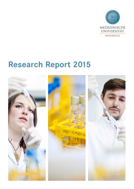 Research Report 2015 Contents
