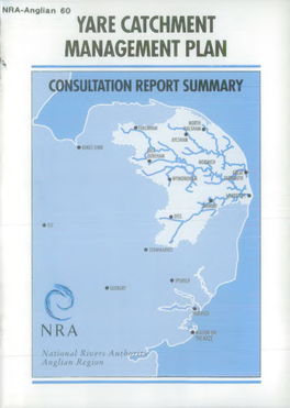 Yare Catchment Management Plan