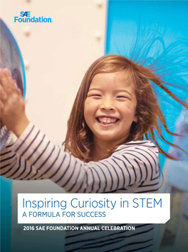 Inspiring Curiosity in STEM a FORMULA for SUCCESS