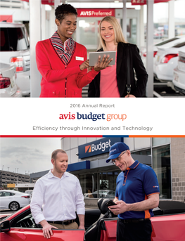 Efficiency Through Innovation and Technology Avis Budget Zipcar Payless Apex