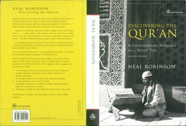 NEAL ROBINSON Discovering the Qur'an