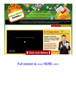 ONLINE Best Lottery Software and Lottery System to Predict the Lottery Yltv