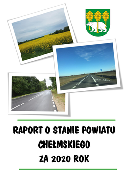 Raport O Stanie Powiatu Chełmskiego Za 2020 Rok