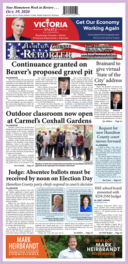 Continuance Granted on Beaver's Proposed Gravel