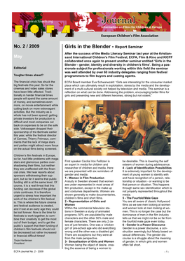 Girls in the Blender - Report Seminar