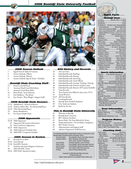 2006 Bemidji State University Football