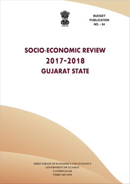 Socio Economic Review 2017-18 Gujarat State Part-I-III