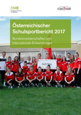Österreichischer Schulsportbericht 2017