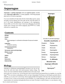 Asparagus - Wikipedia