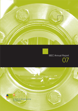 IBEC Annual Report 07 IBEC Annualreport 007 7
