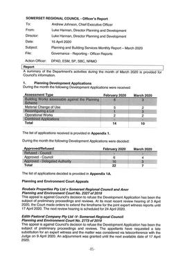 Officer's Report Assessmenttype Approved/Refused ___Planning