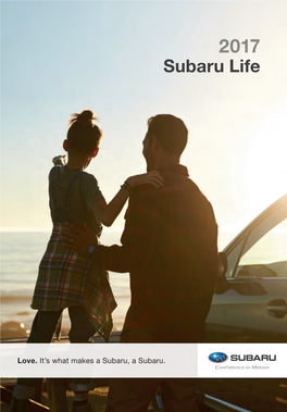 Subaru PDF-2017 Subaru Life Book