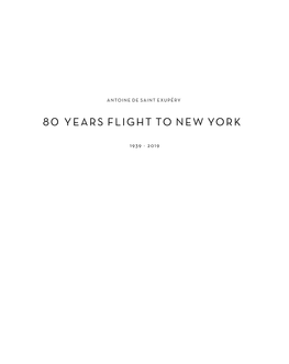 80 Years Flight to New York
