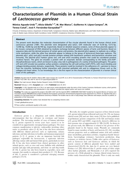 Of Lactococcus Garvieae