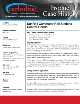 Sunrail Commuter Rail Stations