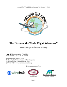 The “Around the World Flight Adventure” an Educator's Guide