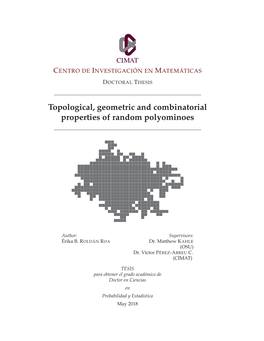 Topological, Geometric and Combinatorial Properties of Random Polyominoes