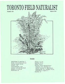 Toronto Field Naturalists