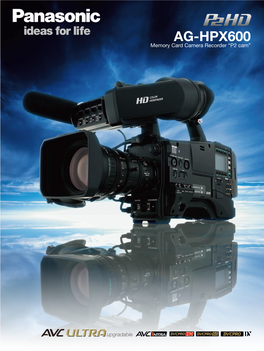 AG-HPX600 Brochure.Pdf