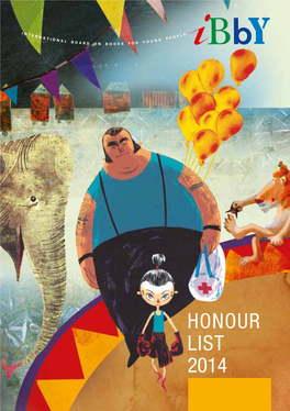 Honour List 2014 IBBY Honour List 2014