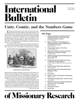 Unity, Comity, and the Numbers Game