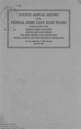 Fourth Annual Report 1935-36